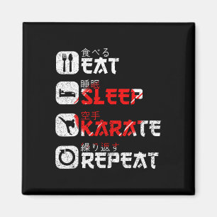 Imã Karate Martial Arts Japonês Sun Come No Sono Karat