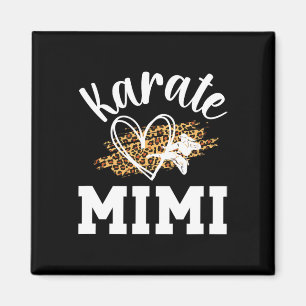 Imã Karate Mimi Leopard Karate Mimi Avó