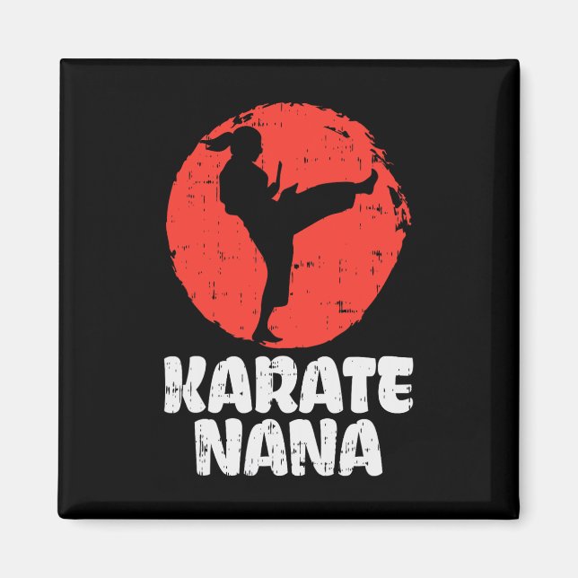 Imã Karate Nana Ponytail Kick Japonês Artes Marciais G (Frente)