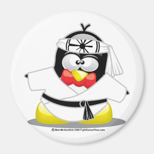Imã Karate Penguin