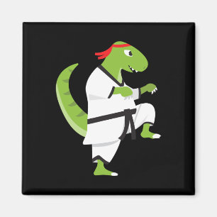 Imã Karate T-rex Legal no Dia das Bruxas do Dinossauro