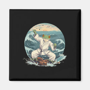 Imã Karate Toad Taekwondo Praia Pôr do sol Artes Marci
