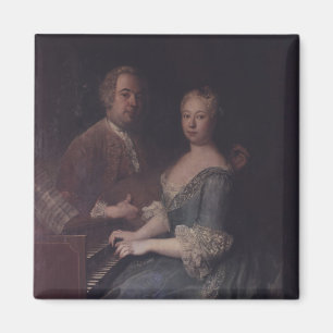 Imã Karl-Heinrich Graun e sua esposa Anna-Louise