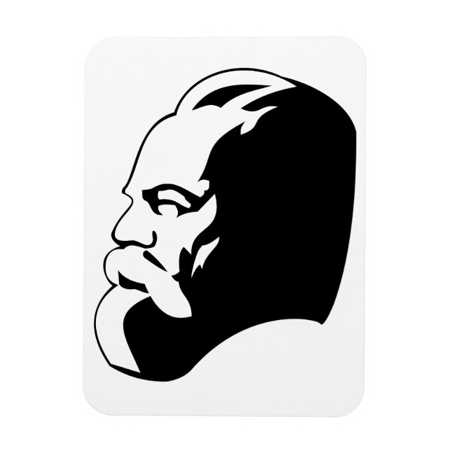 Ímã Karl Marx, Communism, Socialism, Soviet Union (Vertical)