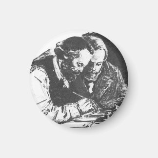 Imã Karl Marx & Friedrich Engels Magnet