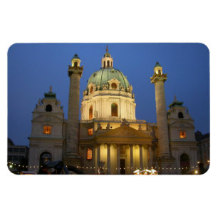 Ímã Karlskirche, Viena, Áustria