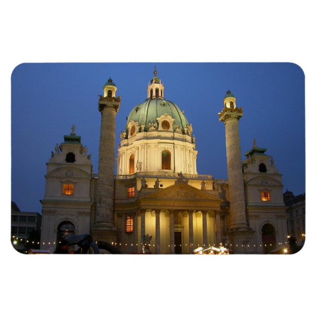 Ímã Karlskirche, Viena, Áustria (Horizontal)