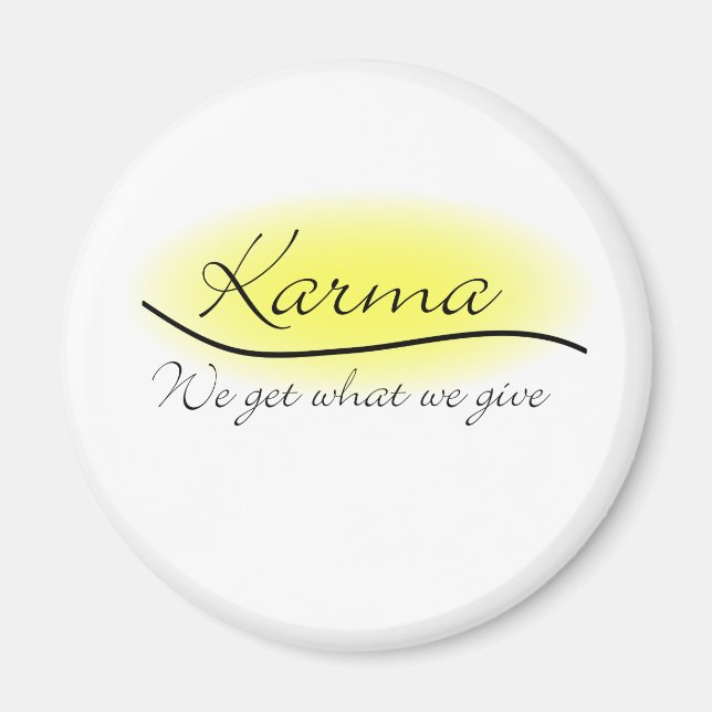 Imã Karma - Conseguimos O Que Damos (Frente)