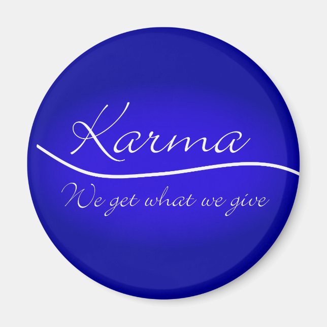 Imã Karma - Conseguimos O Que Damos (Frente)