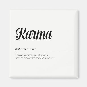 Imã Karma Definition Engraçado