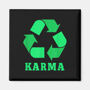 Imã Karma Reciclagem Proteção Ambiental Clima P
