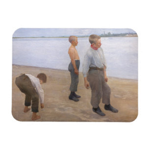 Ímã Károly Ferenczy - Meninos Jogando Pedras