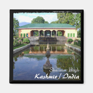 Imã Kashmir, Srinagar - Shalimar jardina (o ímã)
