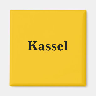 Imã Kassel íman escudo Gold Gleb