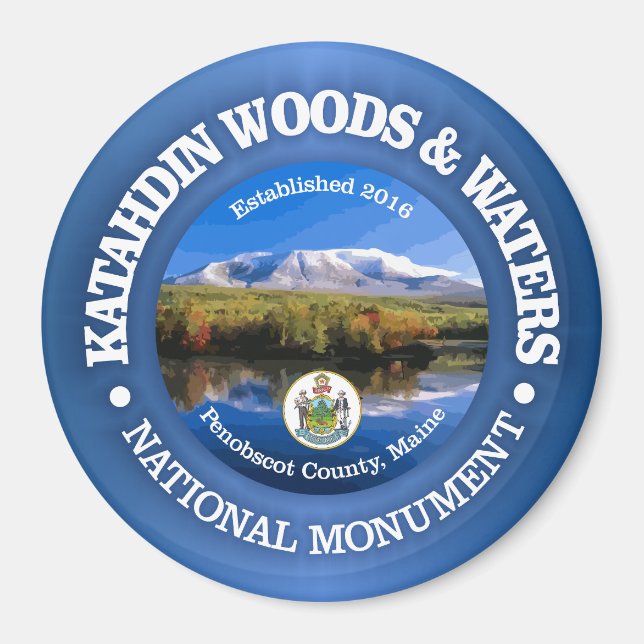 Imã Katahdin Woods & Waters (NM) (Frente)