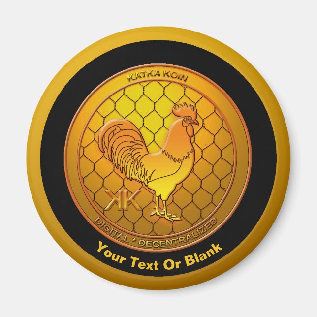 Imã KatkaKoin Cryptocurrency ICO (Frente)