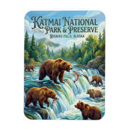 Ímã Katmai National Park & Preserve USA