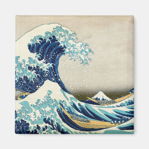 Imã Katsushika Hokusai - A onda do Excelente de Kanaga
