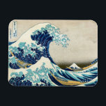Ímã Katsushika Hokusai - A onda do Excelente de Kanaga<br><div class="desc">A onda de Excelentes de Kanagawa / A onda - Katsushika Hokusai,  1829-1833</div>
