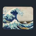 Ímã Katsushika Hokusai - A onda do Excelente de Kanaga<br><div class="desc">A onda de Excelentes de Kanagawa / A onda - Katsushika Hokusai, 1829-1833</div>