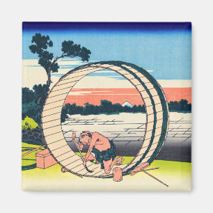 Imã Katsushika Hokusai - Fujimigahara, Província de O