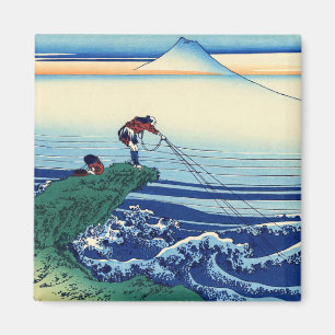 Imã Katsushika Hokusai - Kajikazawa na província de K