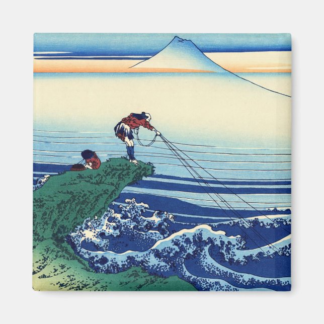 Imã Katsushika Hokusai - Kajikazawa na província de Ka (Frente)