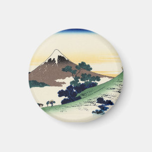 Imã Katsushika Hokusai. O Inume Pass no Kai Provinc