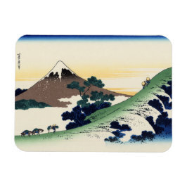 Ímã Katsushika Hokusai. O Inume Pass no Kai Provinc