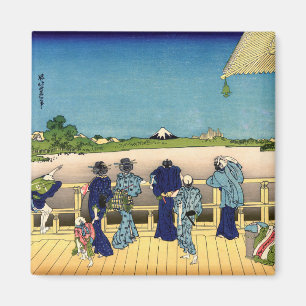Imã Katsushika Hokusai - Sala de Sazai, Temple 500 Rak