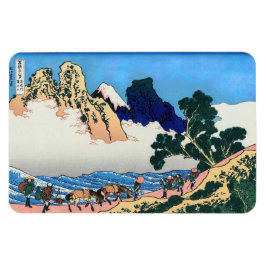 Ímã Katsushika Hokusai - Trás de Fuji, Rio Minobu