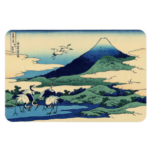 Ímã Katsushika Hokusai - Umegawa na província de Saga