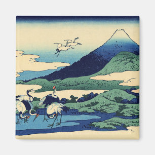 Imã Katsushika Hokusai - Umegawa na província de Saga