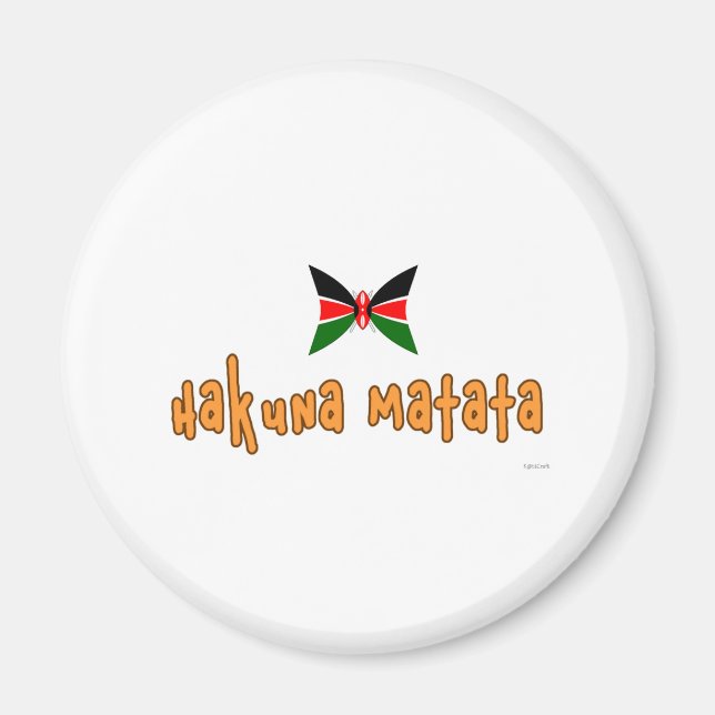 Imã KattCraft: Hakuna Matata (Frente)