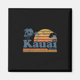 Imã Kauai Havaí Vintage Praia Verão Surf 70s Retrô
