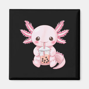 Imã Kawaii Anime Axolote Boba