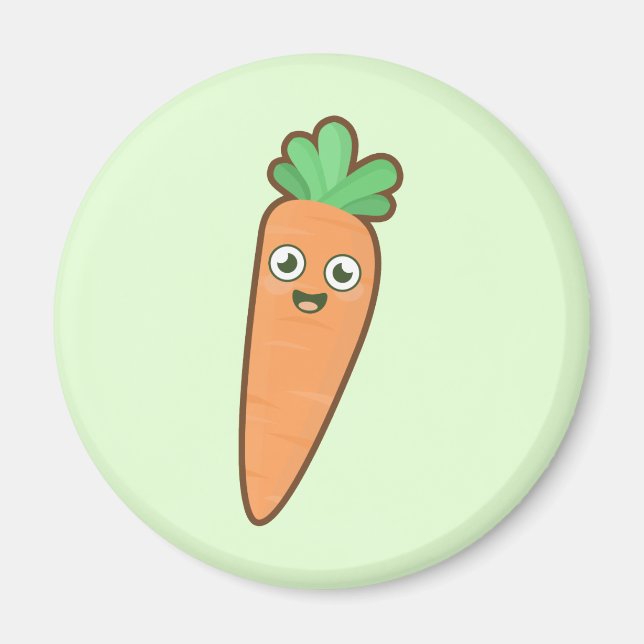 Imã Kawaii Carrot (Frente)