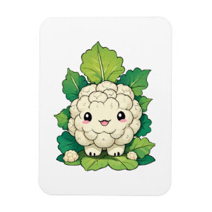 Ímã Kawaii Cauliflower