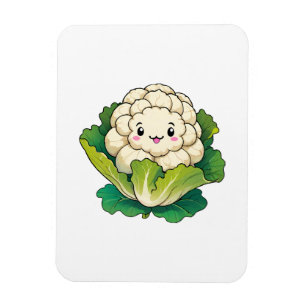 Ímã Kawaii Cauliflower