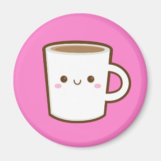 Imã Kawaii Coffee Magnet