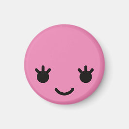 Imã Kawaii Cute Face