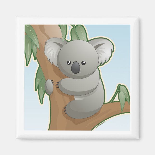 Imã Kawaii Koala (Frente)