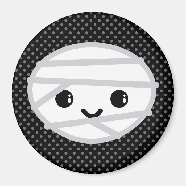 Imã Kawaii Mummy Magnet (Frente)
