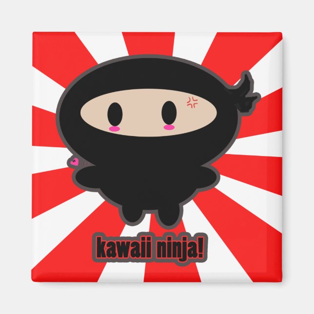Imã Kawaii Ninja Magnet (Frente)