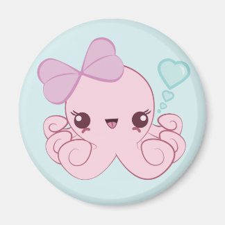 Imã Kawaii Octopus Magnet
