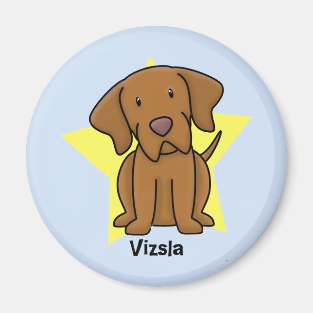 Imã Kawaii Star Vizsla (Frente)