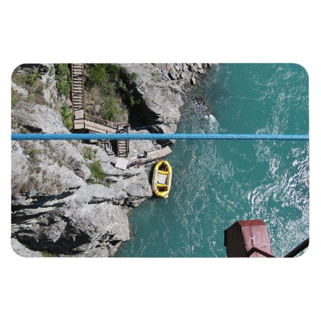 Ímã Kawarau Bridge Bungy POV, Queenstown, Nova Zelândi (Horizontal)