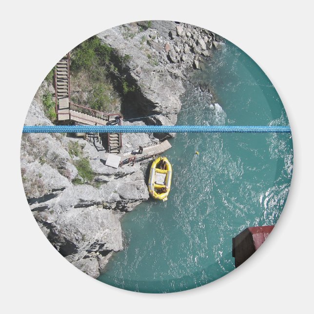 Imã Kawarau Bridge Bungy POV, Queenstown, Nova Zelândi (Frente)