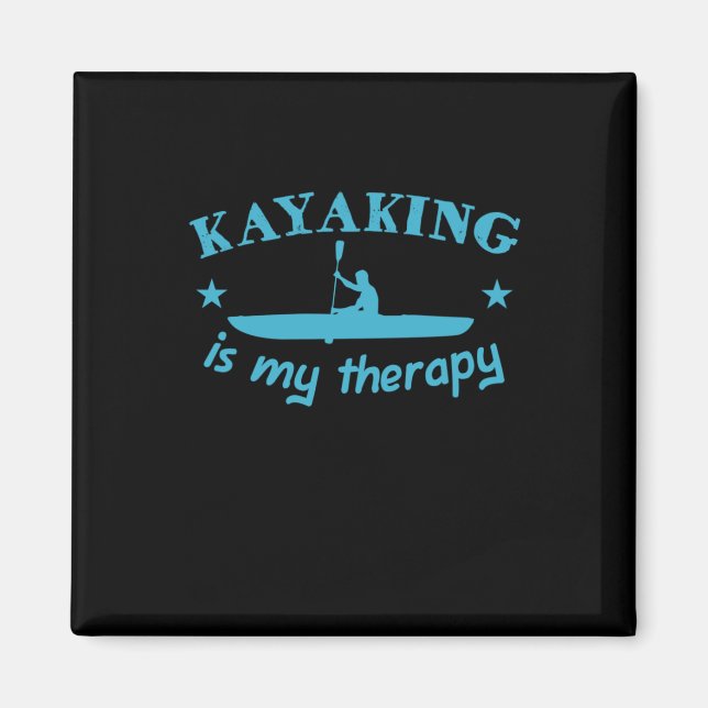 Imã Kayaking É Minha Terapia (Frente)