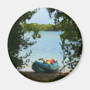 Imã Kayaking em Ruas. Thomas Ilhas Virgens dos EUA